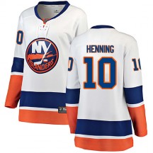 Women's Fanatics Branded New York Islanders Lorne Henning White Away Jersey - Breakaway