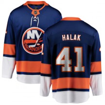 Men's Fanatics Branded New York Islanders Jaroslav Halak Blue Home Jersey - Breakaway