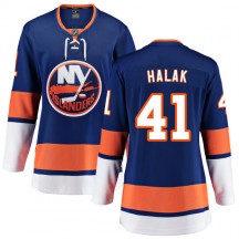 Women's Fanatics Branded New York Islanders Jaroslav Halak Blue Home Jersey - Breakaway