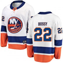 Men's Fanatics Branded New York Islanders Mike Bossy White Away Jersey - Breakaway