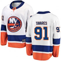 Men's Fanatics Branded New York Islanders John Tavares White Away Jersey - Breakaway