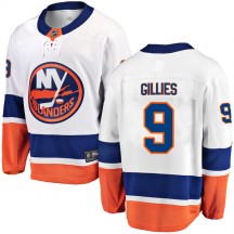 Youth Fanatics Branded New York Islanders Clark Gillies White Away Jersey - Breakaway