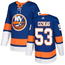 Youth Adidas New York Islanders Casey Cizikas Royal Blue Home Jersey - Premier