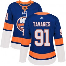 Women's Adidas New York Islanders John Tavares Royal Blue Home Jersey - Authentic