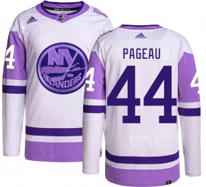 Men's Adidas New York Islanders Jean-Gabriel Pageau Hockey Fights Cancer Jersey - Authentic