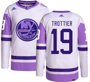 Men's Adidas New York Islanders Bryan Trottier Hockey Fights Cancer Jersey - Authentic