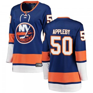Women's Fanatics Branded New York Islanders Kenneth Appleby Blue Home Jersey - Breakaway