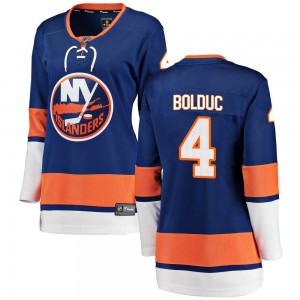 Women's Fanatics Branded New York Islanders Samuel Bolduc Blue Home Jersey - Breakaway