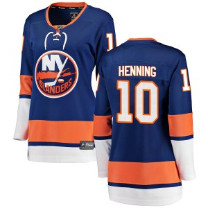 Women's Fanatics Branded New York Islanders Lorne Henning Blue Home Jersey - Breakaway