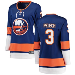 Women's Fanatics Branded New York Islanders Adam Pelech Blue Home Jersey - Breakaway
