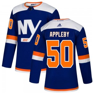 Men's Adidas New York Islanders Kenneth Appleby Blue Alternate Jersey - Authentic