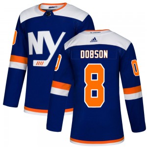 Men's Adidas New York Islanders Noah Dobson Blue Alternate Jersey - Authentic