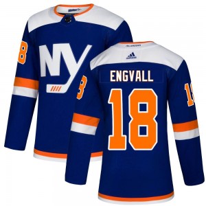 Men's Adidas New York Islanders Pierre Engvall Blue Alternate Jersey - Authentic