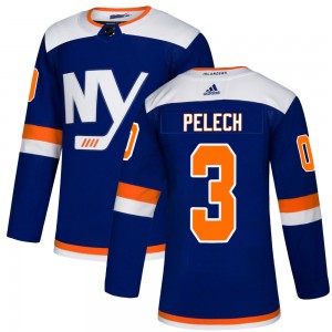 Men's Adidas New York Islanders Adam Pelech Blue Alternate Jersey - Authentic