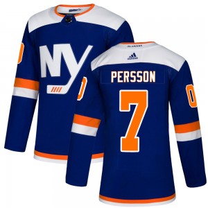 Men's Adidas New York Islanders Stefan Persson Blue Alternate Jersey - Authentic