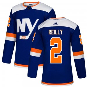 Men's Adidas New York Islanders Mike Reilly Blue Alternate Jersey - Authentic