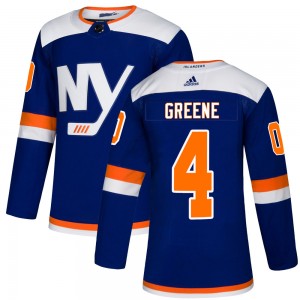 Youth Adidas New York Islanders Andy Greene Blue Alternate Jersey - Authentic