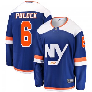 Youth Fanatics Branded New York Islanders Ryan Pulock Blue Alternate Jersey - Breakaway