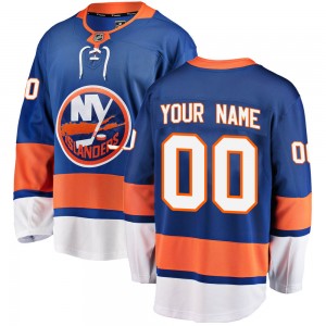 Youth Fanatics Branded New York Islanders Custom Blue Custom Home Jersey - Breakaway