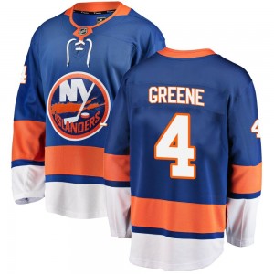 Youth Fanatics Branded New York Islanders Andy Greene Blue Home Jersey - Breakaway