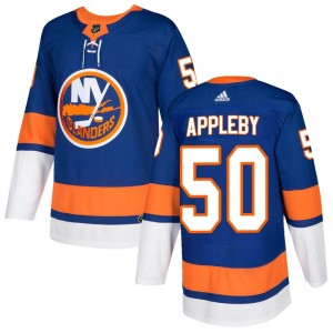 Men's Adidas New York Islanders Kenneth Appleby Royal Home Jersey - Authentic