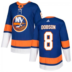 Men's Adidas New York Islanders Noah Dobson Royal Home Jersey - Authentic