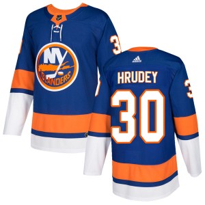 Men's Adidas New York Islanders Kelly Hrudey Royal Home Jersey - Authentic