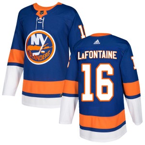 Men's Adidas New York Islanders Pat LaFontaine Royal Home Jersey - Authentic