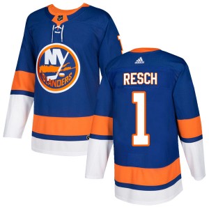 Men's Adidas New York Islanders Glenn Resch Royal Home Jersey - Authentic