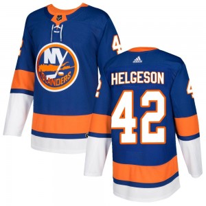 Youth Adidas New York Islanders Seth Helgeson Royal Home Jersey - Authentic