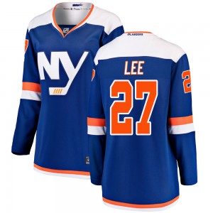 Women's Fanatics Branded New York Islanders Anders Lee Blue Alternate Jersey - Breakaway