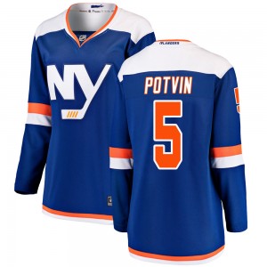 Women's Fanatics Branded New York Islanders Denis Potvin Blue Alternate Jersey - Breakaway