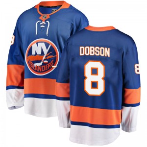 Men's Fanatics Branded New York Islanders Noah Dobson Blue Home Jersey - Breakaway