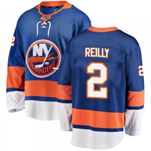 Men's Fanatics Branded New York Islanders Mike Reilly Blue Home Jersey - Breakaway