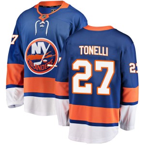 Men's Fanatics Branded New York Islanders John Tonelli Blue Home Jersey - Breakaway