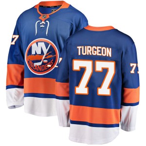 Men's Fanatics Branded New York Islanders Pierre Turgeon Blue Home Jersey - Breakaway