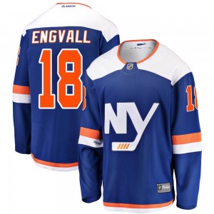 Men's Fanatics Branded New York Islanders Pierre Engvall Blue Alternate Jersey - Breakaway