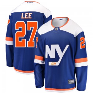Men's Fanatics Branded New York Islanders Anders Lee Blue Alternate Jersey - Breakaway