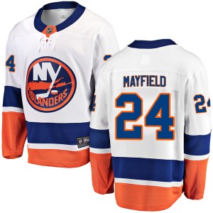 Men's Fanatics Branded New York Islanders Scott Mayfield White Away Jersey - Breakaway