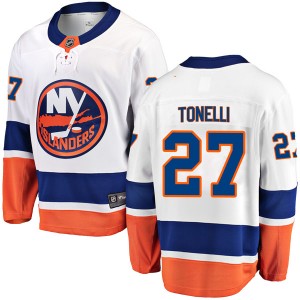 Men's Fanatics Branded New York Islanders John Tonelli White Away Jersey - Breakaway