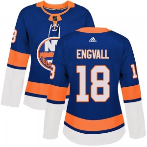 Women's Adidas New York Islanders Pierre Engvall Royal Home Jersey - Authentic