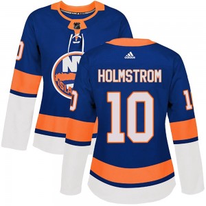 Women's Adidas New York Islanders Simon Holmstrom Royal Home Jersey - Authentic