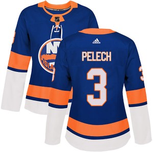 Women's Adidas New York Islanders Adam Pelech Royal Home Jersey - Authentic