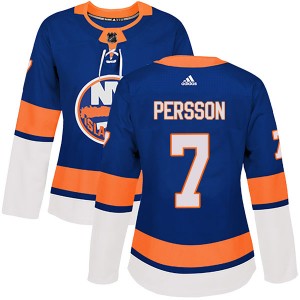 Women's Adidas New York Islanders Stefan Persson Royal Home Jersey - Authentic