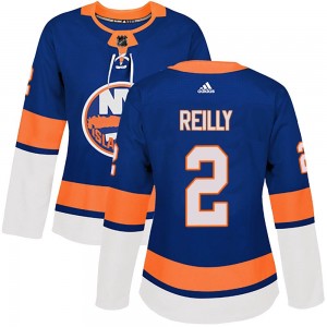 Women's Adidas New York Islanders Mike Reilly Royal Home Jersey - Authentic