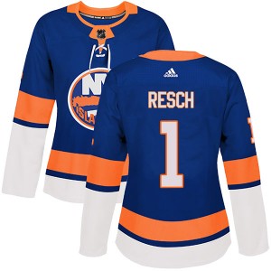 Women's Adidas New York Islanders Glenn Resch Royal Home Jersey - Authentic