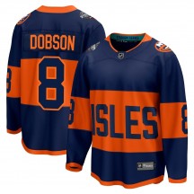 Men's Fanatics Branded New York Islanders Noah Dobson Navy 2024 Stadium Series Jersey - Breakaway