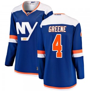 Women's Fanatics Branded New York Islanders Andy Greene Blue Alternate Jersey - Breakaway