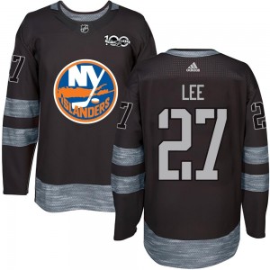 Youth New York Islanders Anders Lee Black 1917-2017 100th Anniversary Jersey - Authentic
